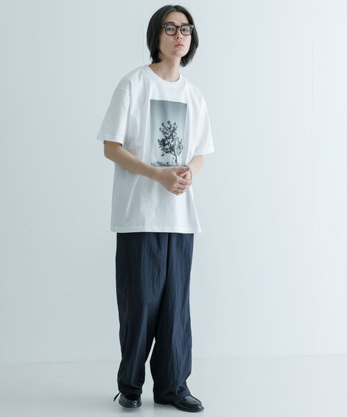 URBAN RESEARCH（アーバンリサーチ）の「『別注』semoh×URBAN RESEARCH　NINA-1（Tシャツ/カットソー・メンズ・BLACK/WHITE・M/L）」の5枚目の写真