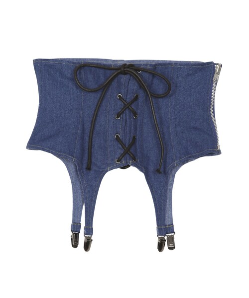PAMEO POSE パメオポーズ Heavenly Belt ブルー PAMEO POSE（パメオポーズ）｜ベルト一覧 - WEAR