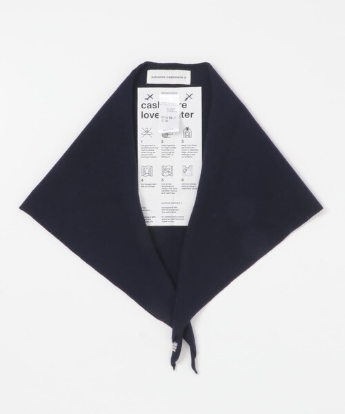 URBAN RESEARCH(アーバンリサーチ)の「Extreme Cashmere BANDANA(バンダナ/スカーフ・レディース・CHAI/MERMAID/NAVY/TOMATO・-)」の10枚目の写真