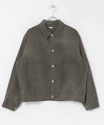 URBAN RESEARCH | A PRESSE Vintage Black Chambray Work Jacket(カバーオール)