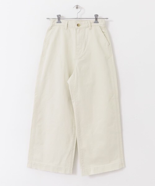 URBAN RESEARCH DOORS(アーバンリサーチドアーズ)の「FORK&SPOON フレンチドリルピグメントチノパンツ(チノパンツ・レディース・IVORY/BEIGE・1/2)」の17枚目の写真