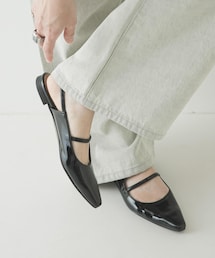 URBAN RESEARCH | ポインテッドバックストラップシューズ(パンプス)