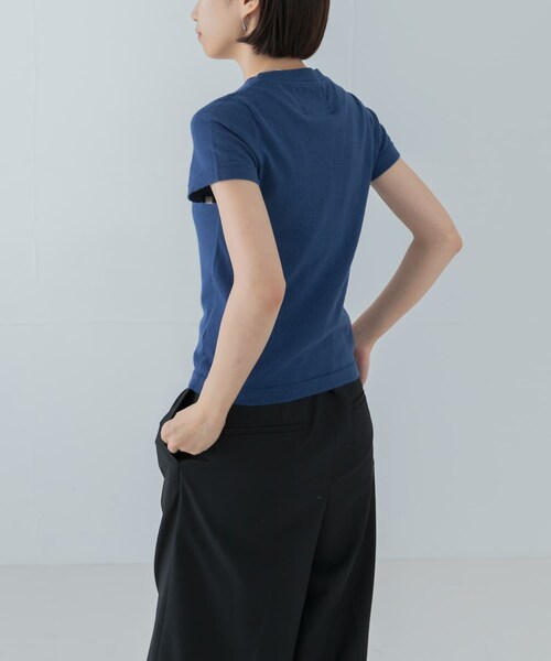 URBAN RESEARCH(アーバンリサーチ)の「Extreme Cashmere america(ニット/セーター・レディース・manicure/snow/raven/eggshell/saffire・-)」の19枚目の写真