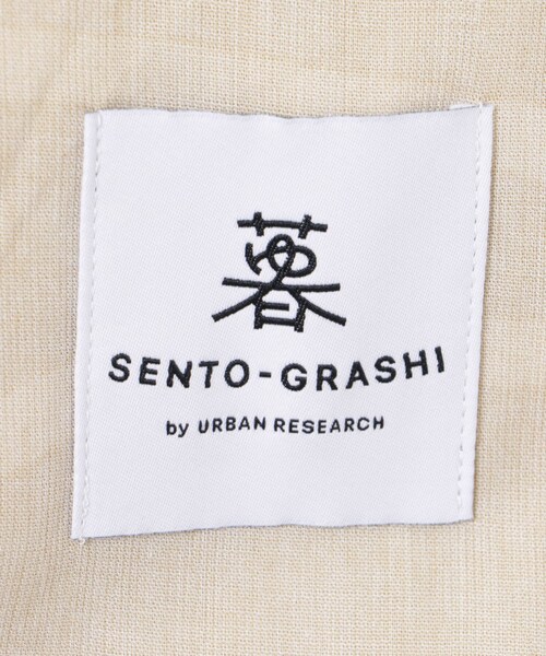 URBAN RESEARCH(アーバンリサーチ)の「SENTO-GRASHI 「ゆ」pants (long)(その他パンツ・メンズ・BLK×CCL/BEG×OFF/BLU×OFF・M/L/L/XL)」の18枚目の写真