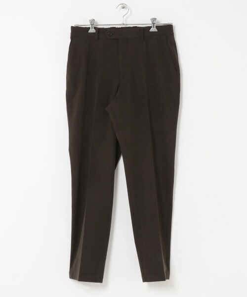 URBAN RESEARCH DOORS（アーバンリサーチドアーズ）の「LIFE STYLE TAILOR　コーデュロイコンフォータブルパンツ（スラックス・メンズ・BLUE GRAY/OLIVE/BROWN・S/M/L/XL）」の22枚目の写真