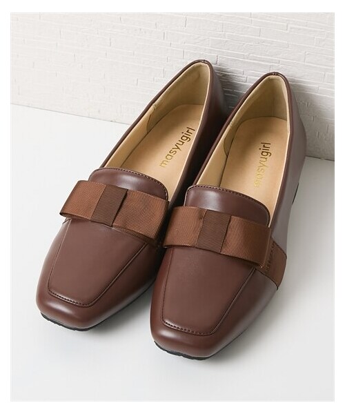 nissen（ニッセン）の「masyugirl（マシュガール）リボンデザインローファーシューズ（ワイズ４Ｅ）（ローファー・メンズ・黒/ブラウン/オーク・23.5cm/4E/24.0cm/4E/24.5cm/4E/25.0cm/4E/25.5cm/4E/26.0cm/4E/26.5cm/4E）」の14枚目の写真