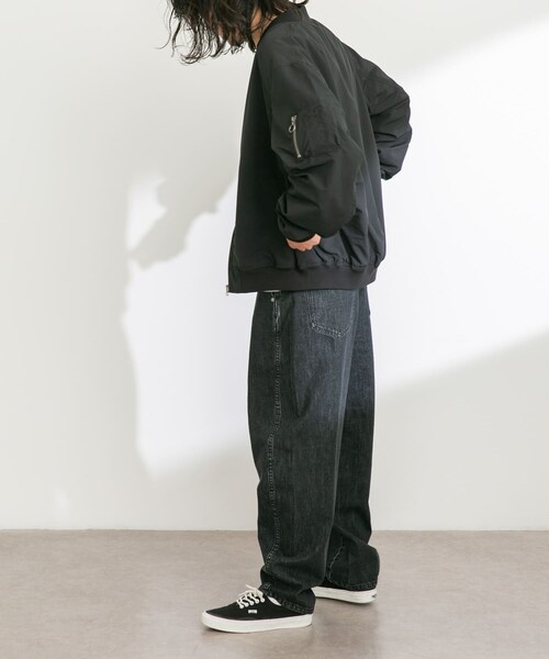 URBAN RESEARCH Sonny Label（アーバンリサーチサニーレーベル）の「デニムバレルパンツ（デニムパンツ・メンズ・グレー/ブラック/インディゴ・M/L）」の11枚目の写真