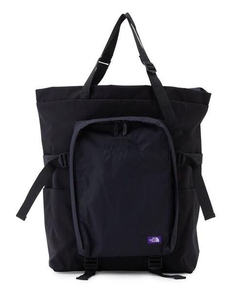 ADAM ET ROPE'(アダムエロペ)の「【THE NORTH FACE PURPLE LABEL】CORDURA Nylon Tote Bag(トートバッグ・メンズ・ブラック/グレー・F)」の3枚目の写真