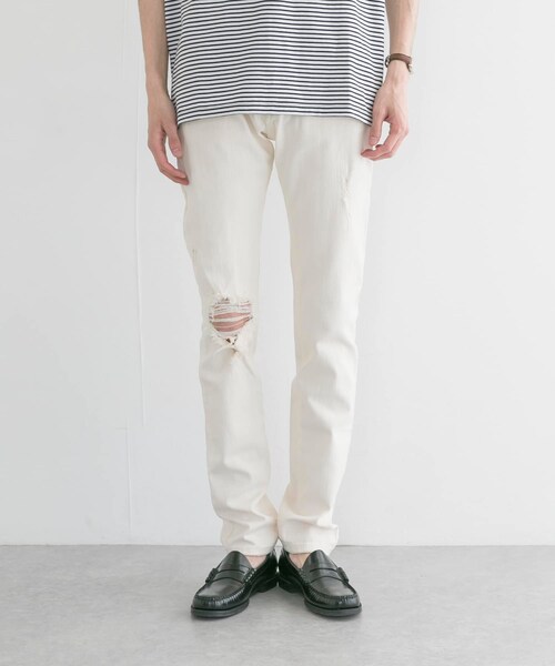 URBAN RESEARCH（アーバンリサーチ）の「ALCHEMIST　JAGGER JEAN（デニムパンツ・メンズ・WINTER WHT・29/30/31）」の4枚目の写真