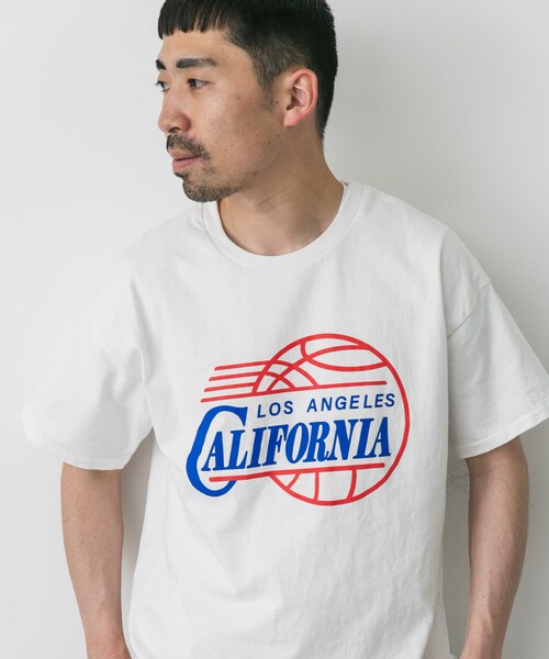 URBAN RESEARCH DOORS（アーバンリサーチドアーズ）の「『別注』SLOPPY SUPPLY×DOORS　CALIFORNIA T-SHIRTS（Tシャツ/カットソー・メンズ・GREEN/WHITE/BLACK/NAVY/BLUE・M/L/XL）」の7枚目の写真