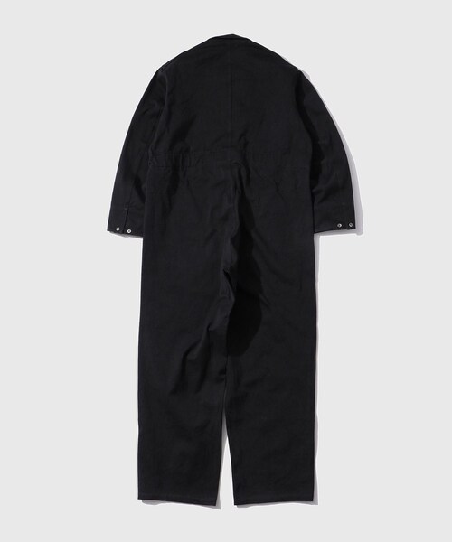 ADAM ET ROPE'(アダムエロペ)の「【NEAT/ニート】Cotton West Point Jump Suit(つなぎ/オールインワン・メンズ・ブラック・L)」の16枚目の写真