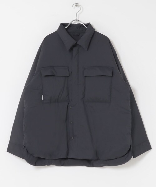 THE GOODLAND MARKET（ザグッドランドマーケット）の「KWD　LIGHT DOWN SHIRTS JACKET（その他アウター・レディース・Ivory/Navy/L.Yellow・FREE）」の12枚目の写真