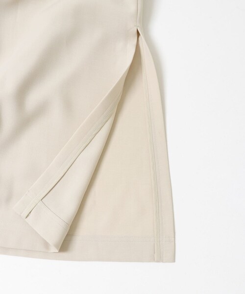 URBAN RESEARCH ROSSO（アーバンリサーチロッソ）の「撥水 ロングガウンコート（ステンカラーコート・レディース・ECRU/BEIGE・36/38）」の15枚目の写真