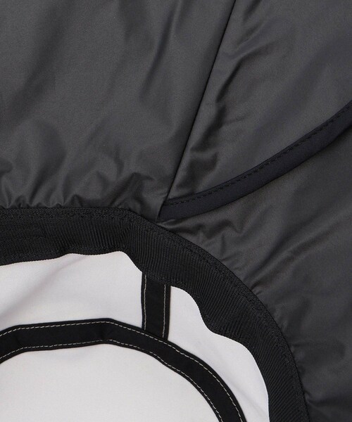 ROPE' PICNIC（ロペピクニック）の「【W by Wpc./ダブリュ バイ ダブリュピーシー】UVカット接触冷感つば広ハット/イージーケア（ハット・レディース・ブラック/ベージュ・F）」の10枚目の写真