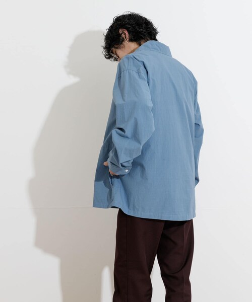 THE GOODLAND MARKET（ザグッドランドマーケット）の「KEIMEN　Pullover shirts（シャツ/ブラウス・メンズ・Sax/Navy/Green・M/L）」の16枚目の写真