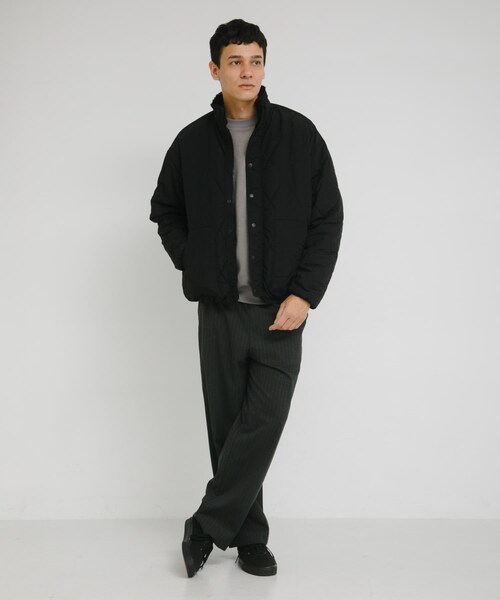 URBAN RESEARCH Sonny Label（アーバンリサーチサニーレーベル）の「リバーシブルスタンドブルゾン（ブルゾン・メンズ・ブラック/ネイビー・M/L/XL）」の10枚目の写真