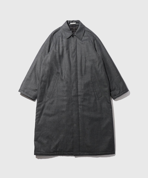 ADAM ET ROPE'(アダムエロペ)の「【AURALEE/オーラリー】SUPER LIGHT WOOL PADDED COAT(ダウンジャケット/コート・メンズ・チャコール・3/4)」の3枚目の写真