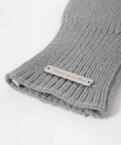 SENSE OF PLACE by URBAN RESEARCH（センスオブプレイスバイアーバンリサーチ）の「モチモチニットグローブ（ベルト・レディース・CHARCOAL/RED/GRAY・one）」の13枚目の写真