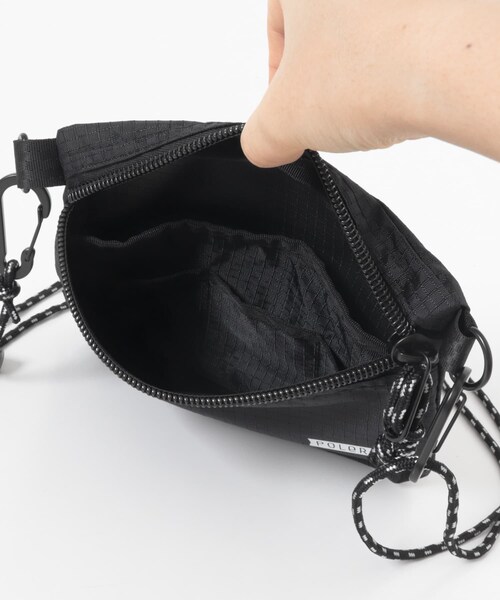 URBAN RESEARCH Sonny Label（アーバンリサーチサニーレーベル）の「POLER　STUFFABLE POUCH（ショルダーバッグ・メンズ・BLACK/CAMO・One）」の7枚目の写真