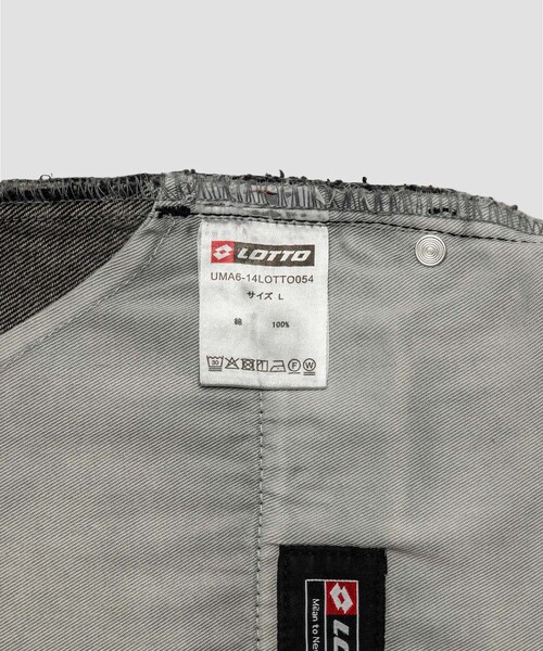 URBAN RESEARCH（アーバンリサーチ）の「LOTTO　SUMMER BAGGY DENIM PANTS（デニムパンツ・メンズ・BLACK/INDIGO・M/L/XL）」の8枚目の写真