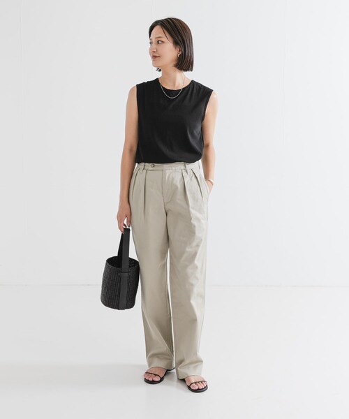 URBAN RESEARCH(アーバンリサーチ)の「J.B.ATTIRE Paris trouser(チノパンツ・レディース・Beige・1/2)」の9枚目の写真