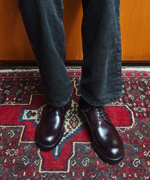 ADAM ET ROPE'（アダムエロペ）の「【ALDEN for WILD LIFE TAILOR】PLAIN TOE OX. 95301（ドレスシューズ・メンズ・ブラック・24.0/24.5/25.0/25.5/26.0/26.5/27.0/27.5/28.0）」の15枚目の写真