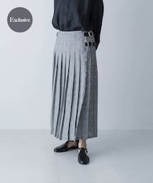 かぐれ | 『別注』O’NEIL OF DUBLIN×かぐれ LINEN PLEATS SKIRT(スカート)