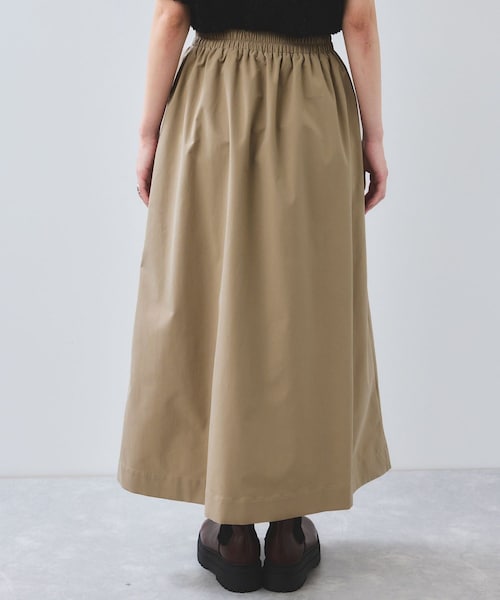 VIS（ビス）の「【WEB限定】フロントボタンフレアスカート（スカート・レディース・ブラック/ベージュ/オレンジ・F）」の22枚目の写真