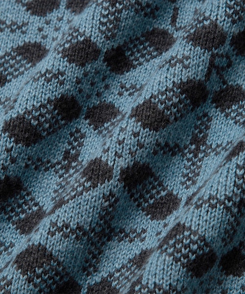 Saturdays NYC(サタデーズ ニューヨークシティ )の「GREG BLOCKPRINT SWEATER(ニット/セーター・レディース・サックス/ダークブラウン・XL/L/S/M)」の18枚目の写真