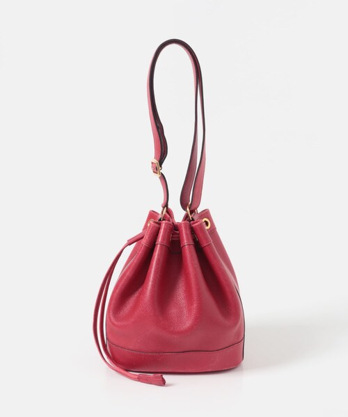 URBAN RESEARCH ROSSO（アーバンリサーチロッソ）の「VINTAGE　エルメス80sフランス製マーケットPM巾着（ショルダーバッグ・レディース・レッド・-）」の3枚目の写真