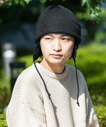 EKAL（エカル）の「『別注』HIGHLAND 2000×EKAL　アルパカフライトニットキャップ（ニットキャップ/ビーニー・メンズ）」