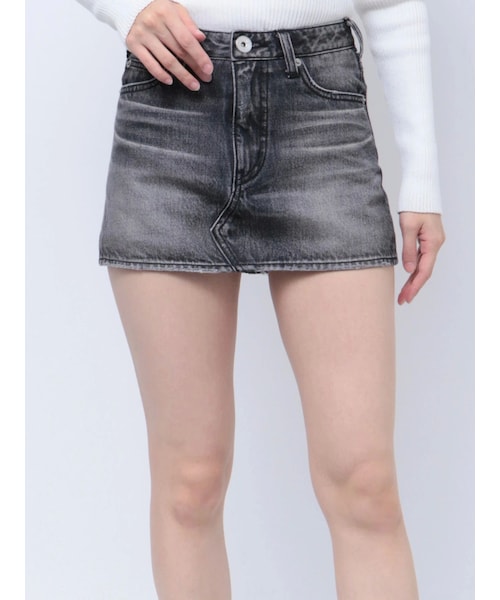 GYDA（ジェイダ）の「Vintageデニムスカートライクショートパンツ（デニムスカート・レディース・ブラック/ブルー/インディゴ・XS/S/M）」の6枚目の写真