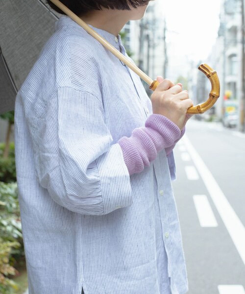 URBAN RESEARCH DOORS（アーバンリサーチドアーズ）の「en Lille　はっかとう レッグ&アームカバー（その他雑貨・メンズ・lavender/beige/gray・-）」の18枚目の写真