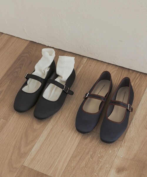 URBAN RESEARCH DOORS（アーバンリサーチドアーズ）の「サテンメリージェーン（パンプス・レディース・BLACK/NAVY・36/37/38）」の6枚目の写真