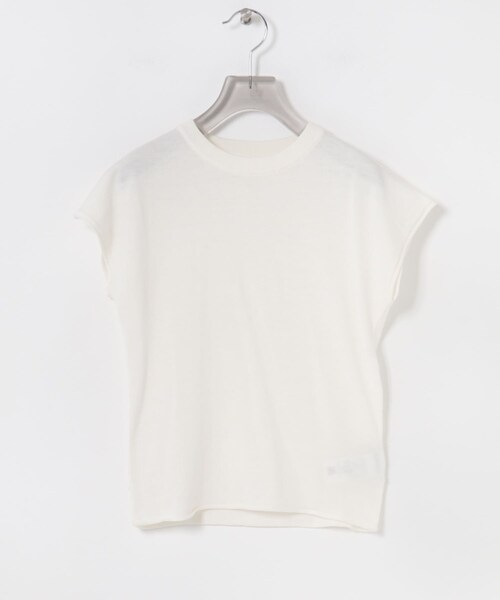 URBAN RESEARCH（アーバンリサーチ）の「STUDIO DOE　French Sleeve Knit Top（ニット/セーター・レディース・GREY/BLACK/WHITE・S）」の12枚目の写真