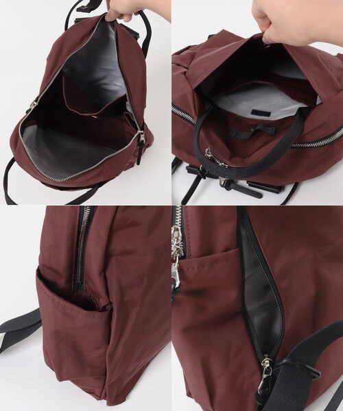 URBAN RESEARCH DOORS（アーバンリサーチドアーズ）の「STANDARD SUPPLY　WALLABY（バックパック/リュック・メンズ・BORDEAUX・One）」の6枚目の写真