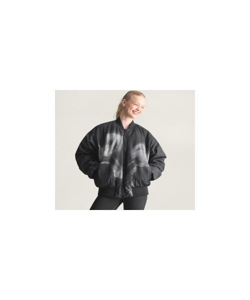 adidas by Stella McCartney プリント柄ウーブン ボンバージャケット 