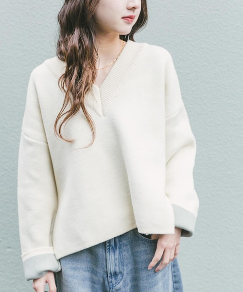 出品今日まで・処分価格！美品・N°21 2WAYニット IT36 ITEMS URBANRESEARCH（アイテムズ アーバンリサーチ）の「ダブル