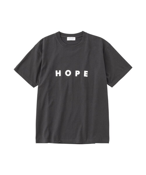 bonjour records(ボンジュールレコーズ)の「POET MEETS DUBWISE/ポエトミーツダブワイズ HOPE T-shirt(Tシャツ/カットソー・レディース・スミクロ/ホワイト・L/M/XL)」の5枚目の写真