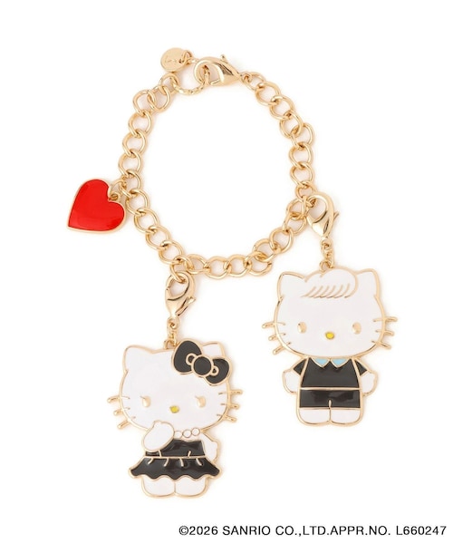 VIS(ビス)の「【HELLO KITTY×VIS】アソートエポチャーム(キーホルダー・レディース・ホワイト/ホワイト系・F)」の1枚目の写真