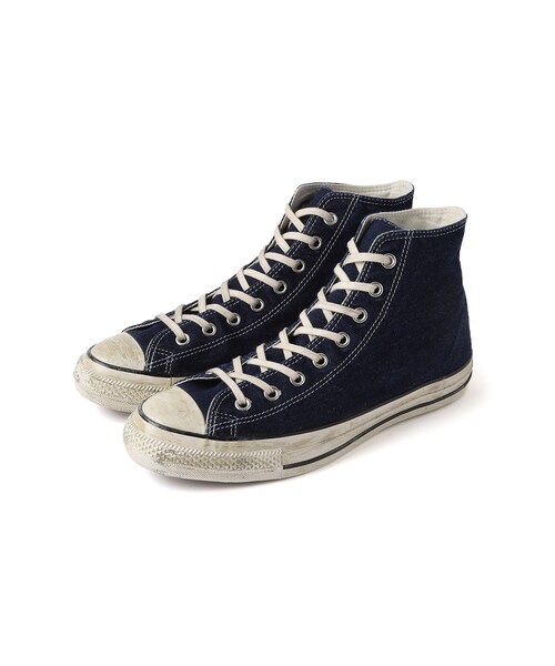 JUNRED(ジュンレッド)の「【CONVERSE/コンバース】ALL STAR AGED FADEDDENIM AG HI/オールスターエイジドフェイデッドデニム(スニーカー・メンズ・ネイビー・26/27/28)」の1枚目の写真