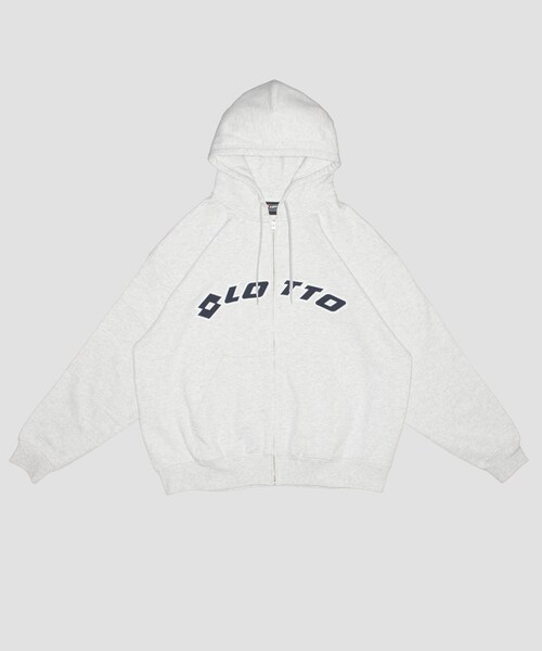 URBAN RESEARCH（アーバンリサーチ）の「LOTTO　ARCH LOGO ZIP HOODIE（スウェット・メンズ・GRAY/NAVY/BLACK・M/L/XL/XXL）」の19枚目の写真