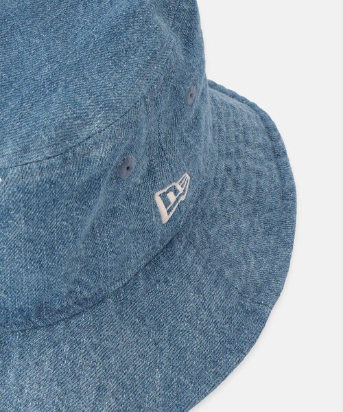ROPE' PICNIC（ロペピクニック）の「【KIDS/キッズ】【NEW ERA(R)/ニューエラ別注】BUCKET HAT/リンクコーデ（ハット・キッズ・ブラック/ブルー系・F）」の13枚目の写真