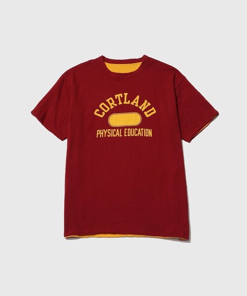 ADAM ET ROPE'(アダムエロペ)の「【Champion/チャンピオン】USN REVERSIBLE T-SHIRT(Tシャツ/カットソー・メンズ・ネイビー/レッド・L/M/XL)」の12枚目の写真