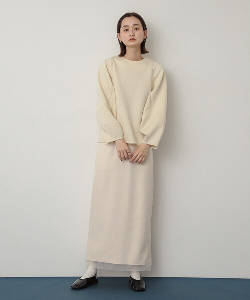 SENSE OF PLACE by URBAN RESEARCH（センスオブプレイスバイアーバンリサーチ）の「スクエアトゥフラットシューズ（バレエシューズ・レディース・GOLD/BLACK/BORDEAUX・S/M/L）」の9枚目の写真