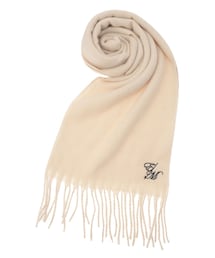 EATME | E/Mロゴ刺しゅうマフラー(マフラー)