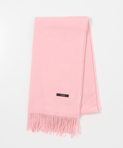URBAN RESEARCH ROSSO（アーバンリサーチロッソ）の「カシミヤ混無地ストール（マフラー・レディース・OFF WHITE/GRAY/BABY PINK/LOYAL BLUE/BLACK・FREE）」の18枚目の写真