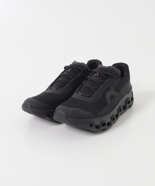 URBAN RESEARCH DOORS（アーバンリサーチドアーズ）の「On　CLOUDMONSTER VOID（スニーカー・レディース・BISCUIT/BLACK・23.5/24/24.5/25/25.5）」の4枚目の写真
