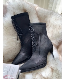 RESEXXY | レースアップメッシュブーツ(ブーツ)