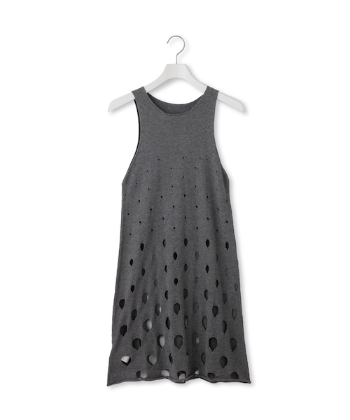 ADAM ET ROPE'(アダムエロペ)の「【Gimaguas(ギマガス)】AROS MINI DRESS(ワンピース・レディース・グレー・S)」の1枚目の写真